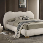 Finamore Bed White - Furniture Home Store (Hanford, CA)