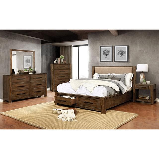 Coney Cal.King Bed - Furniture Home Store (Hanford, CA)