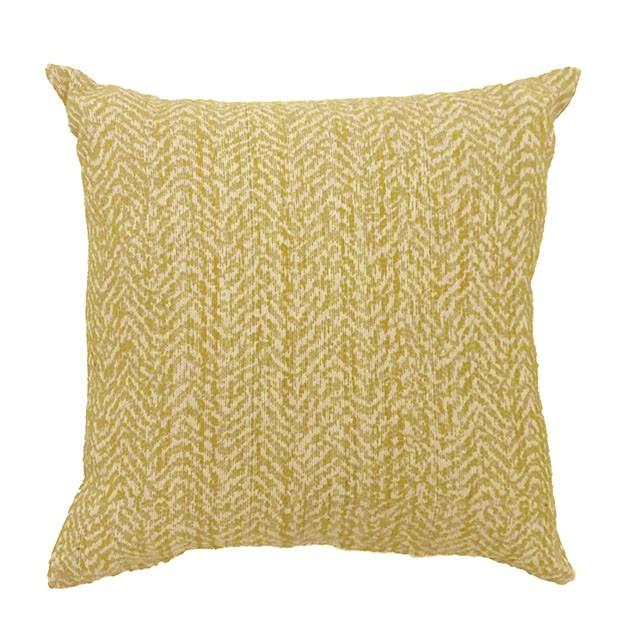 Gail Yellow 22" X 22" Pillow, Yellow (2/CTN) - Furniture Home Store (Hanford, CA)
