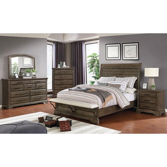 Gilbert Cal.King & Queen Bed - Furniture Home Store (Hanford, CA)