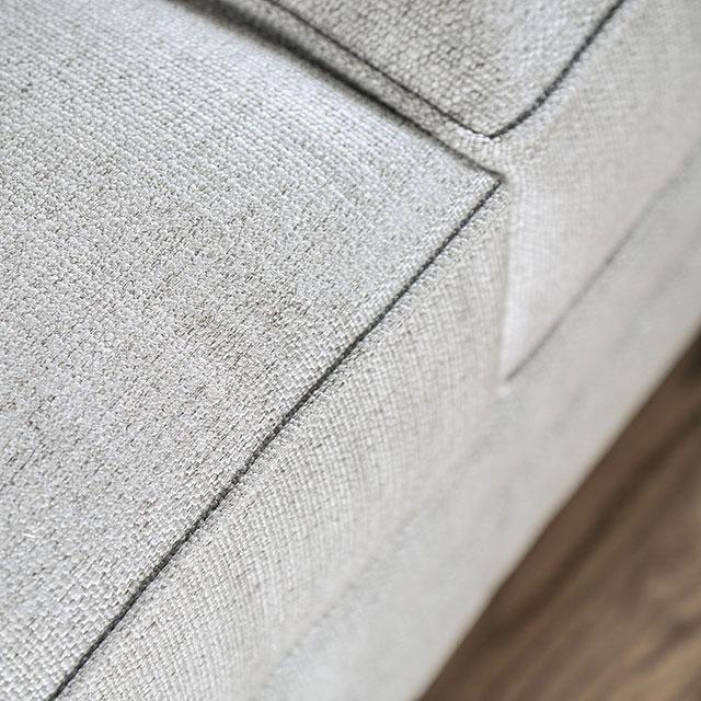 Giovanni Gray Sofa - Furniture Home Store (Hanford, CA)