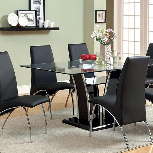 Glenview Black Dining Table - Furniture Home Store (Hanford, CA)