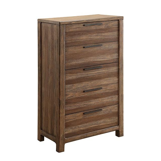 Hankinson Rustic Natural Tone Chest - Furniture Home Store (Hanford, CA)