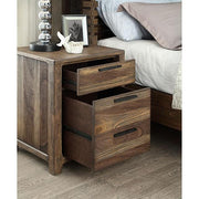 Hankinson Rustic Natural Tone Night Stand - Furniture Home Store (Hanford, CA)
