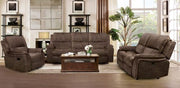 HENRICUS Loveseat, Dark Brown - Furniture Home Store (Hanford, CA)