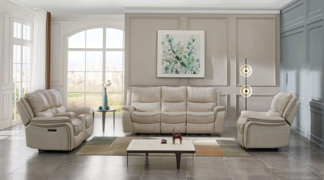 HENRICUS Loveseat, Beige - Furniture Home Store (Hanford, CA)