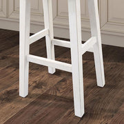 Biasca 24" Stool (2/CTN) White, Brown, & Black - Furniture Home Store (Hanford, CA)