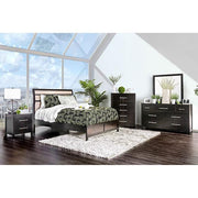 Berenice Chest Gray, White, & Espresso - Furniture Home Store (Hanford, CA)