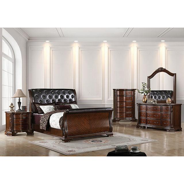 Monte Vista I Brown Cherry Dresser - Furniture Home Store (Hanford, CA)