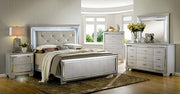 Bellagrand Bed Oak, Silver & Black - Furniture Home Store (Hanford, CA)