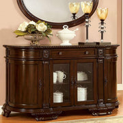 Bellagio Brown Cherry Server - Furniture Home Store (Hanford, CA)
