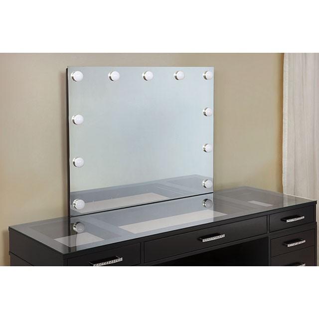 VALENTINA Vanity Set, Gray - Furniture Home Store (Hanford, CA)