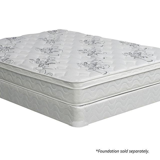 JALEN White 9" Euro Top Mattress, Full - Furniture Home Store (Hanford, CA)