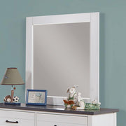PRIAM Mirror, White/Gray - Furniture Home Store (Hanford, CA)
