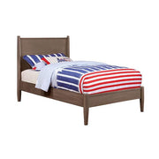 LENNART I Gray & Oak Full Twin Bed - Furniture Home Store (Hanford, CA)