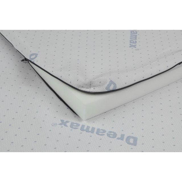 Ilene White NU-TEX Topper, Full - Furniture Home Store (Hanford, CA)