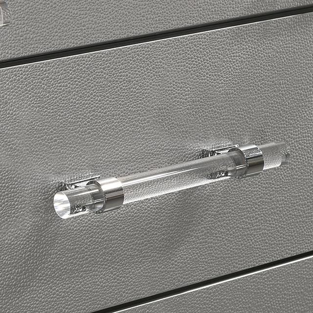 MADDIE Chest, Silver - Furniture Home Store (Hanford, CA)