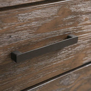 Rexburg Wire-Brushed Rustic Brown Night Stand - Furniture Home Store (Hanford, CA)