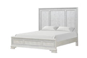 Stella Mia 4 Pc 5 Pc Queen Bedroom Set White - Furniture Home Store (Hanford, CA)