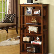 Valencia I Antique Oak Media Shelf - Furniture Home Store (Hanford, CA)