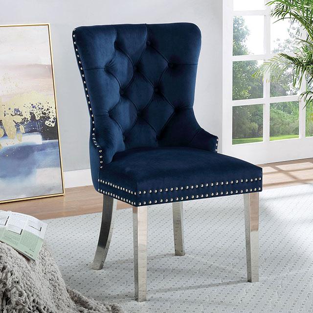 JEWETT Chair, Blue (2/CTN) - Furniture Home Store (Hanford, CA)