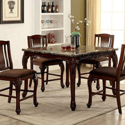 JOHANNESBURG Brown Cherry Counter Ht. Table - Furniture Home Store (Hanford, CA)