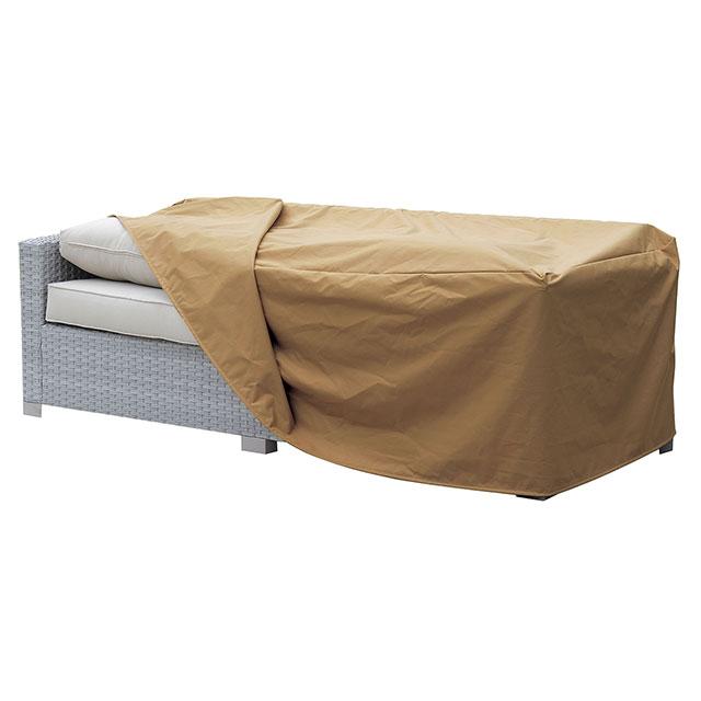 BOYLE Light Brown Dust Cover for Sofa - Furniture Home Store (Hanford, CA)