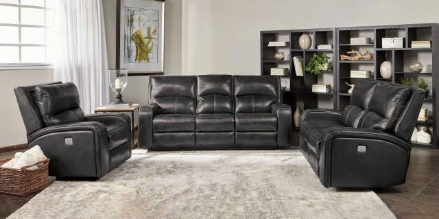 SOTERIOS Power Sofa, Charcoal - Furniture Home Store (Hanford, CA)