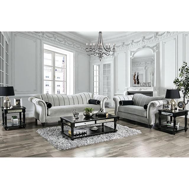 Marvin Pewter Sofa - Furniture Home Store (Hanford, CA)