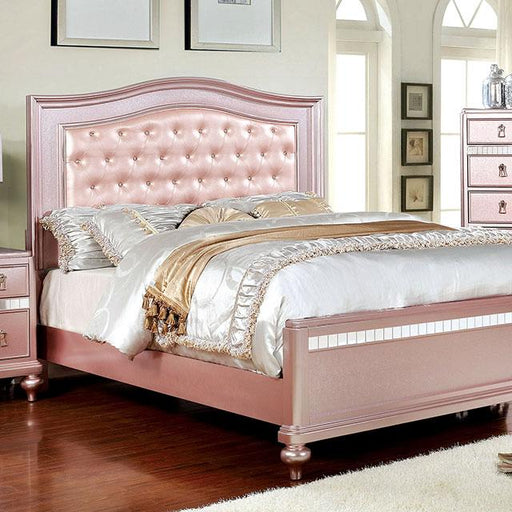 Ariston Bed Rose - Furniture Home Store (Hanford, CA)