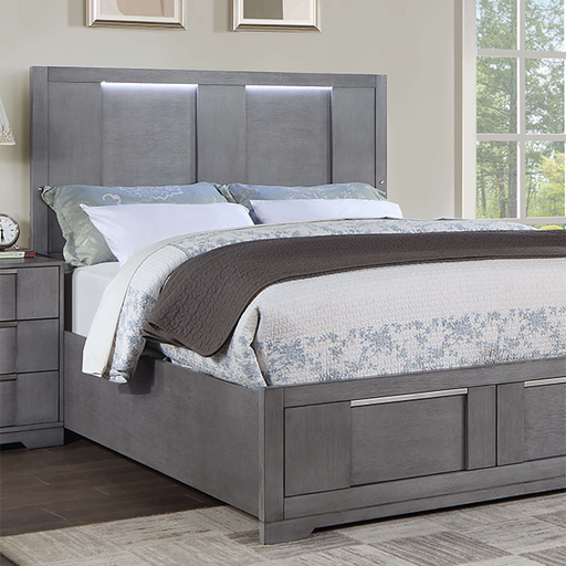 REGULUS Cal.King, E.King, & Queen Bed - Furniture Home Store (Hanford, CA)