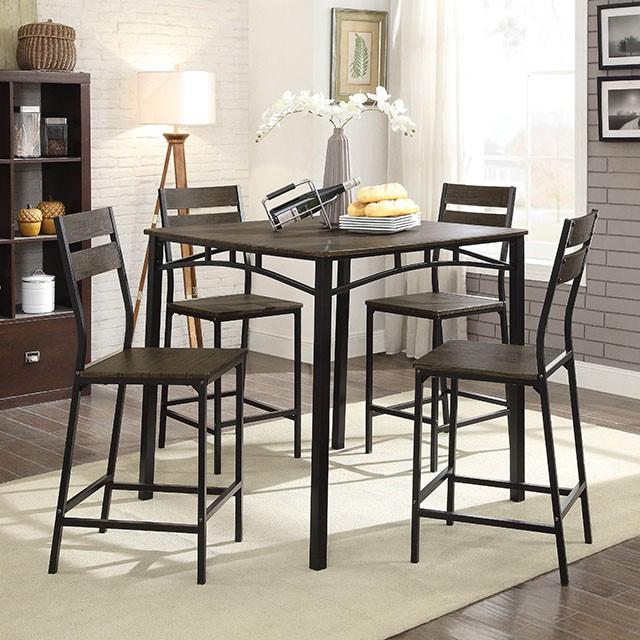Westport 5 Pc. Counter Ht. Table Set - Furniture Home Store (Hanford, CA)