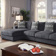 Kaylee Gray Large L-Shaped Sectional - Furniture Home Store (Hanford, CA)