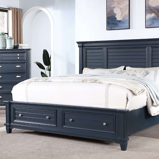 MANZANILLO Cal.King, E.King, & Queen Bed - Furniture Home Store (Hanford, CA)