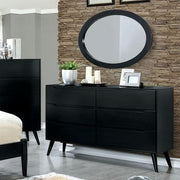 LENNART II Black Dresser - Furniture Home Store (Hanford, CA)