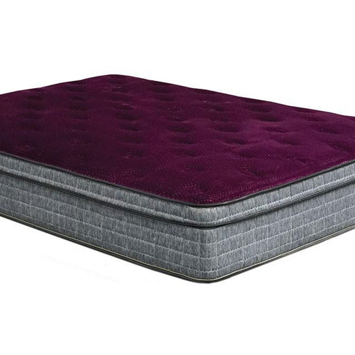 Purple/Grey 13" Euro Pillow Top Mattress Non-Flip, Full - Furniture Home Store (Hanford, CA)