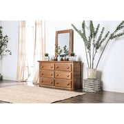 Lea Mahogany Mirror - Furniture Home Store (Hanford, CA)