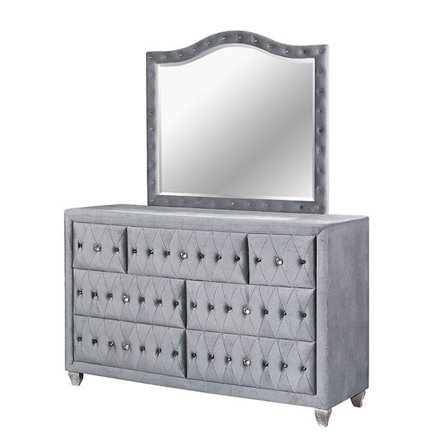 Alzire Black & Gray Dresser - Furniture Home Store (Hanford, CA)