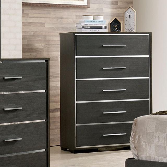 Camryn Warm Gray Chest - Furniture Home Store (Hanford, CA)