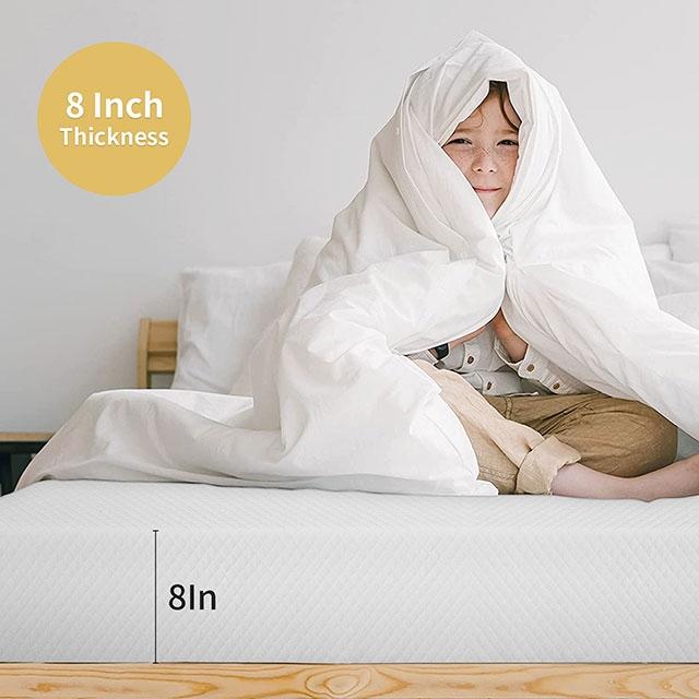 Artemisia 8" Memory Foam Mattress - Furniture Home Store (Hanford, CA)