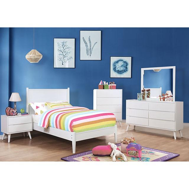 LENNART II White Dresser - Furniture Home Store (Hanford, CA)