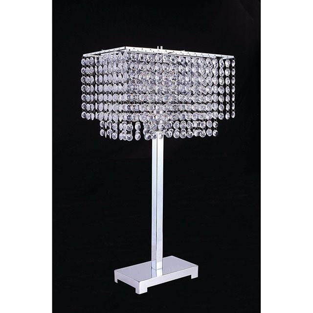 RENA Table Lamp, Hanging Crystal - Furniture Home Store (Hanford, CA)