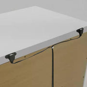 Emmeline Bed Silver & White - Furniture Home Store (Hanford, CA)