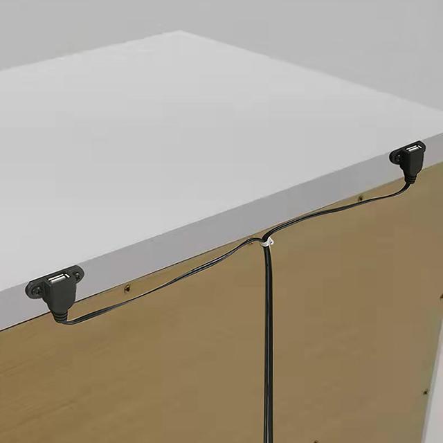 Emmeline Bed Silver & White - Furniture Home Store (Hanford, CA)