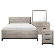 Zephyr 4 & 5 Piece Bed Set Natural & Oak image