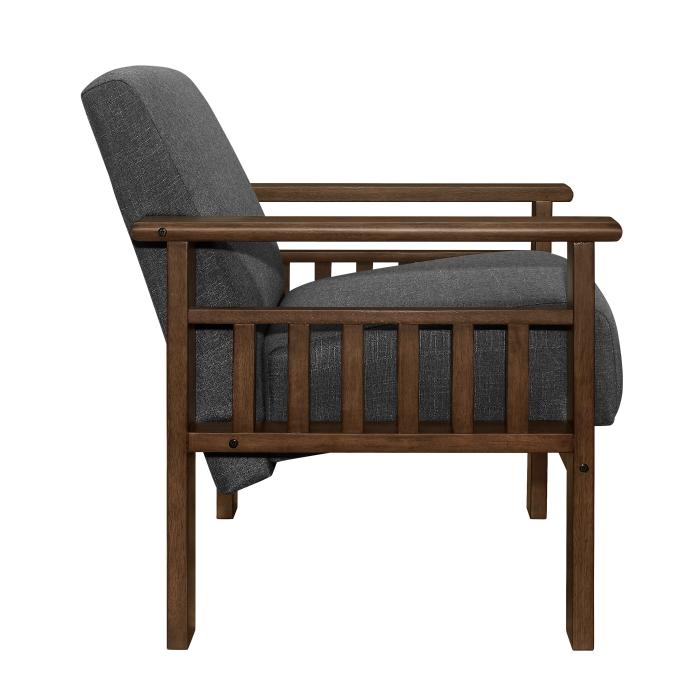 Helena Accent Chair with Storage Arms - Furniture Home Store (Hanford, CA)