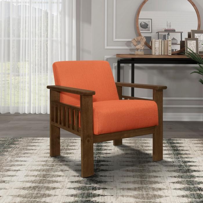 Helena Accent Chair with Storage Arms - Furniture Home Store (Hanford, CA)