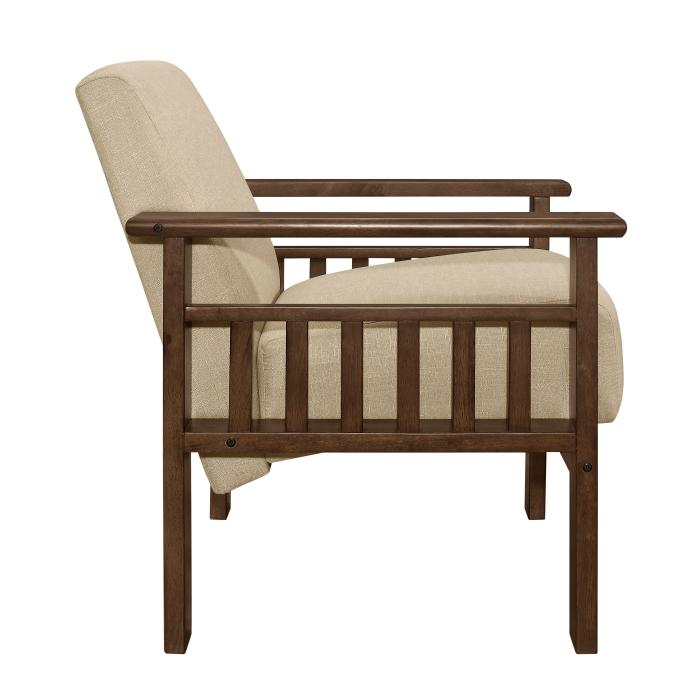 Helena Accent Chair with Storage Arms - Furniture Home Store (Hanford, CA)