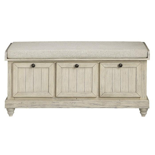 4586W - Lift Top Storage Bench - Furniture Home Store (Hanford, CA)