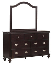 Marston Mirror in Dark Cherry 2615DC-6 - Furniture Home Store (Hanford, CA)